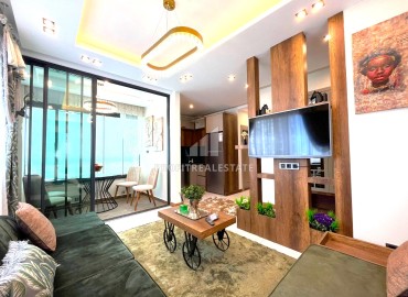 Стильные апартаменты с одной спальней, 55м², в новом комплексе с бассейном в центре Мерсина, Енишехир ID-14812 фото-6