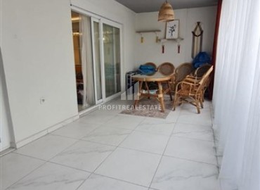Готовая к проживанию, квартира 1+1, 81 м² с остекленным балконом, в 450м от моря в Махмутларе, Алания ID-14858 фото-15