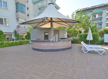 Profitable proposition! One bedroom furnished apartment 65m², 50 meters from the beach in Kestel, Alanya ID-14863 фото-17