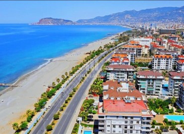 Profitable proposition! One bedroom furnished apartment 65m², 50 meters from the beach in Kestel, Alanya ID-14863 фото-18