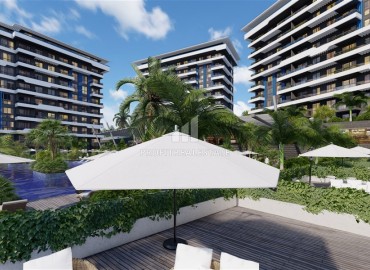 Новый инвестиционный проект резиденции премиум класса в районе Окурджаллар, 580м от моря ID-14889 фото-10