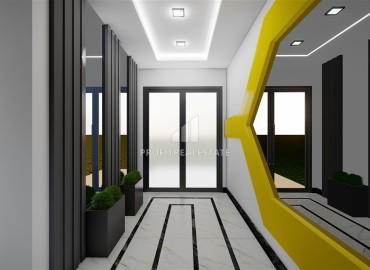 Новые двухкомнатные апартаменты в жилом комплексе 2023 года, Авсаллар, Аланья, 47 м2 ID-14892 фото-6