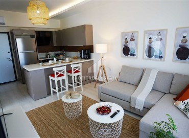 Apartment 1+1, unfurnished, in a new residence with a swimming pool, Göksu, Kepez, Antalya, 60 m2 ID-14902 фото-5