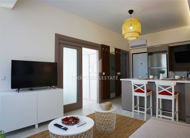 Apartment 1+1, unfurnished, in a new residence with a swimming pool, Göksu, Kepez, Antalya, 60 m2 ID-14902 фото-6