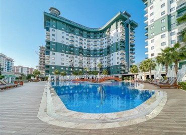 Дизайнерская квартира 2+1, 100м², с видом на море, в элитном комплексе с отельной инфраструктурой в Махмутларе, Алания ID-14922 фото-2