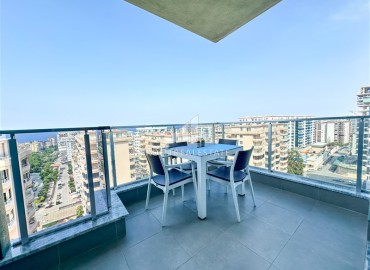 Дизайнерская квартира 2+1, 100м², с видом на море, в элитном комплексе с отельной инфраструктурой в Махмутларе, Алания ID-14922 фото-18