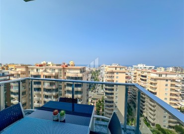 Designer apartment 2+1, 100m², with sea views, in an elite residence with hotel facilities in Mahmutlar, Alanya ID-14922 фото-20
