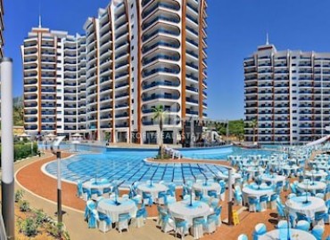 Elegant furnished apartment 2+1, 115m², with sea views, in a residence with facilities, Mahmutlar, Alanya ID-14928 фото-2