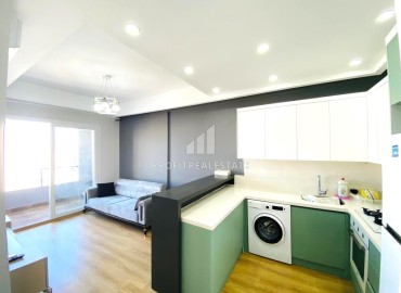 Меблированная двухкомнатная квартира, 60м², в комплексе премиум класса в Тедже, Мерсин ID-14112 фото-9