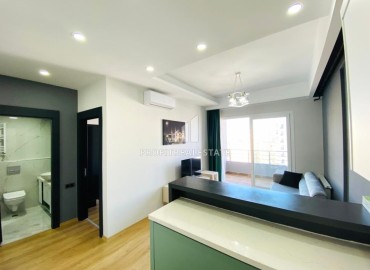 Меблированная двухкомнатная квартира, 60м², в комплексе премиум класса в Тедже, Мерсин ID-14112 фото-10