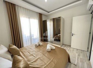 Stylish one-bedroom apartment 50m², with sea views, 100 meters from the beach, Kargicak, Alanya ID-14932 фото-12