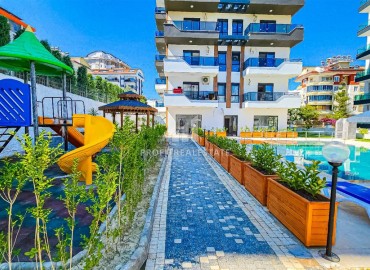 Inexpensive one-bedroom apartment 55m², unfurnished, in a new residential residence with facilities, Avsallar, Alanya ID-14936 фото-2