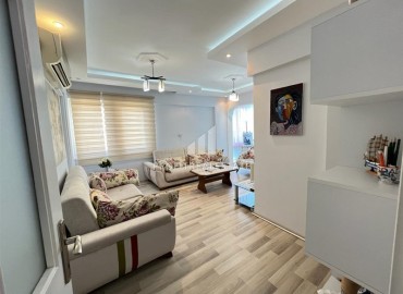 Furnished two bedroom apartment with separate kitchen, 200 meters from the sea, Mahmutlar, Alanya, 100 m2 ID-14940 фото-6