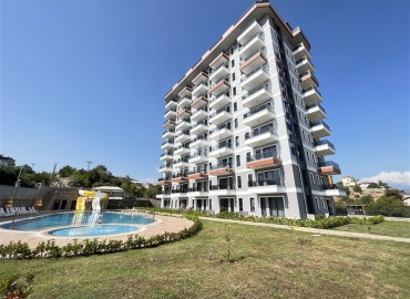 Новая двухуровневая квартира 2+1, с видом на море, в резиденции с отельной инфраструктурой, Демирташ, Аланья, 120 м2 ID-14944 фото-1