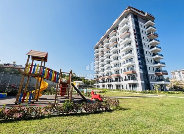 Новая двухуровневая квартира 2+1, с видом на море, в резиденции с отельной инфраструктурой, Демирташ, Аланья, 120 м2 ID-14944 фото-16