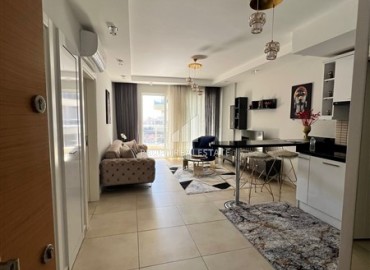 Elegant one-bedroom apartment in a residence with rich facilities, Cikcilli, Alanya, 65 m2 ID-14948 фото-2