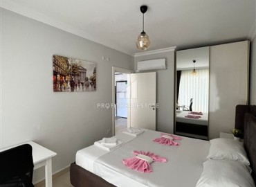 Elegant one-bedroom apartment in a residence with rich facilities, Cikcilli, Alanya, 65 m2 ID-14948 фото-8