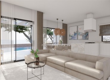 Investment project from the developer: villas 212-330 m², with private pool, 500 meters from the sea in Catalkoy, Northern Cyprus ID-14955 фото-16