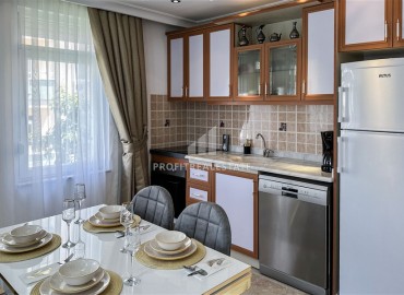 Фешенебельные двухкомнатные апартаменты, 75м², с роскошным интерьером, в центре Аланьи ID-14957 фото-4