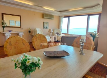 Cozy furnished apartment 3+1, 130m², with magnificent views, on the first coastline in the center of Alanya ID-14960 фото-4