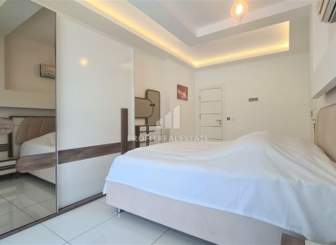 Видовая трехкомнатная квартира, 120м² в комфортабельном комплексе в Джикджилли, Алания ID-14963 фото-11