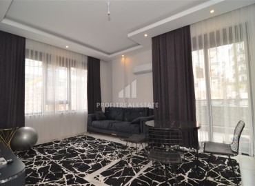 New one bedroom apartment with a stylish interior, 60m², in Oba, Alanya ID-14965 фото-4