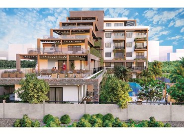 Инвестиционная недвижимость в Анталии: апартаменты 1+1 разных площадей, по ценам застройщика, Алтынташ, Аксу, 62-132 м2 ID-14971 фото-2
