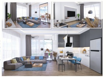 Инвестиционная недвижимость в Анталии: апартаменты 1+1 разных площадей, по ценам застройщика, Алтынташ, Аксу, 62-132 м2 ID-14971 фото-12