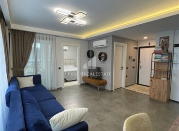 Уютная двухкомнатная квартира, 55м² в новом комплексе в самом центре Алании, в 80 метрах от пляжа Клеопатры ID-14993 фото-7
