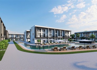 Инвестиционный жилой проект с высокой доходностью, в 600 метрах от пляжа, Искеле, Фамагуста, Северный Кипр, 34-75 м2 ID-14999 фото-9