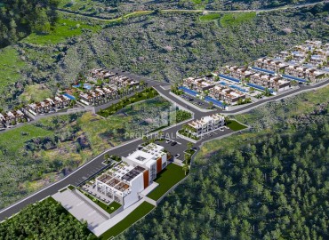 Luxury investment project: apartment and villas 67-507m², villas in residence with facilities, Lapta, Northern Cyprus ID-15002 фото-4