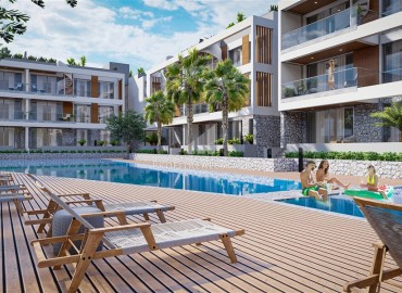 Инвестиционный проект класса премиум в 100 метрах от моря — виллы в комплексе с частным пляжем 92м², Алсанджак, Северный Кипр ID-15003 фото-1