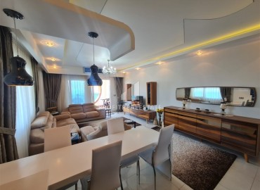 Luxurious three bedroom apartment 186m², with sea views, in a prestigious residential residence, Mahmutlar, Alanya ID-15006 фото-18