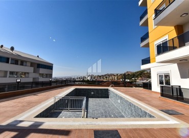 Inexpensive furnished one-bedroom apartment 50m², unfurnished, in a new residence with facilities in Konakli, Alanya ID-15010 фото-18