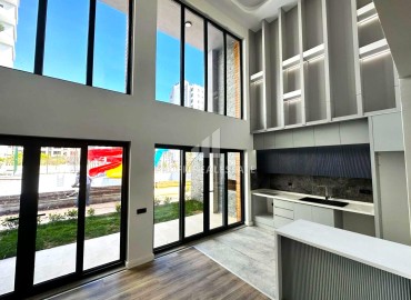 Трехкомнатная дуплекс - вилла в стиле «лофт», 120м², в комфортабельной новой резиденции в Арпачбахшиш, Эрдемли ID-15019 фото-6