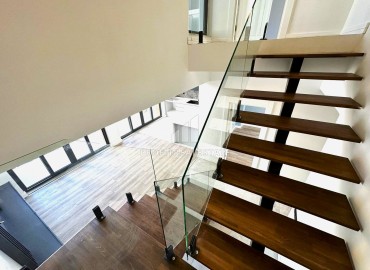 Трехкомнатная дуплекс - вилла в стиле «лофт», 120м², в комфортабельной новой резиденции в Арпачбахшиш, Эрдемли ID-15019 фото-11