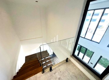 Трехкомнатная дуплекс - вилла в стиле «лофт», 120м², в комфортабельной новой резиденции в Арпачбахшиш, Эрдемли ID-15019 фото-12