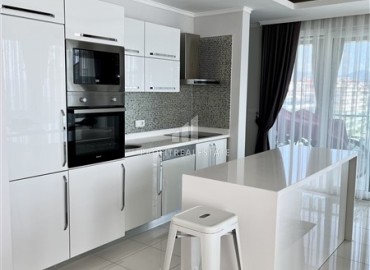 View duplex apartment 2+1, with designer interior, 100 meters from the sea, Kestel, Alanya, 180 m2 ID-15022 фото-6