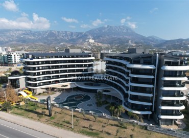 View two bedroom furnished apartment 105 m², 50 m from the sea, in a premium residence, Kargicak, Alanya ID-15026 фото-1