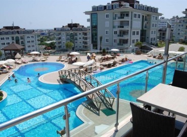 Stylish two bedroom apartment, 120m², in an elite residence in Oba, Alanya ID-15033 фото-20