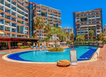 Furnished apartment with three bedrooms and a separate kitchen, hotel-type residences, Cikcilli, Alanya, 180 m2 ID-11261 фото-1