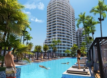 Уникальное предложение для инвестиций по низкой цене: апартаменты 34-230м2, на первой береговой линии. Район Газиверен, Северный Кипр ID-14639 фото-2
