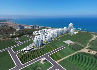 Уникальное предложение для инвестиций по низкой цене: апартаменты 34-230м2, на первой береговой линии. Район Газиверен, Северный Кипр ID-14639 фото-4