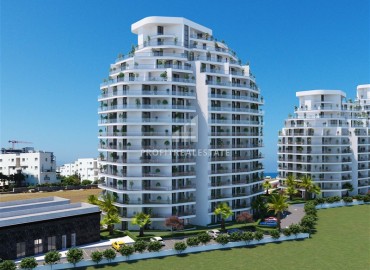 Уникальное предложение для инвестиций по низкой цене: апартаменты 34-230м2, на первой береговой линии. Район Газиверен, Северный Кипр ID-14639 фото-9