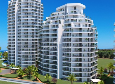 Уникальное предложение для инвестиций по низкой цене: апартаменты 34-230м2, на первой береговой линии. Район Газиверен, Северный Кипр ID-14639 фото-10