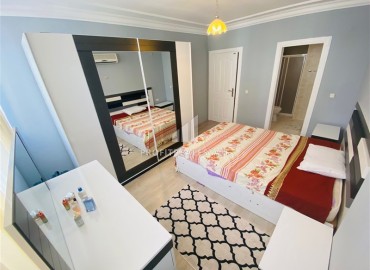 Трехкомнатные апартаменты, с мебелью, в красивом жилом комплексе района Оба, Аланья, 110 м2 ID-15041 фото-8