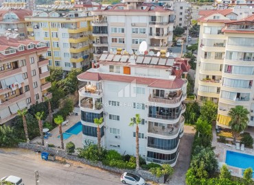 Two bedroom apartment, 110m² in a residence with a swimming pool in Cikcilli, Alanya ID-15043 фото-1
