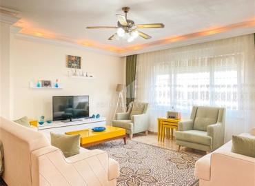 Two bedroom apartment, 110m² in a residence with a swimming pool in Cikcilli, Alanya ID-15043 фото-3
