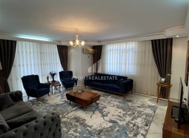 Elegant furnished apartment 2+1, 130m², with a separate kitchen and a glazed balcony, Mahmutlar, Alanya ID-15046 фото-3