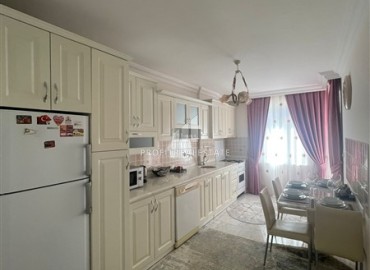 Elegant furnished apartment 2+1, 130m², with a separate kitchen and a glazed balcony, Mahmutlar, Alanya ID-15046 фото-11